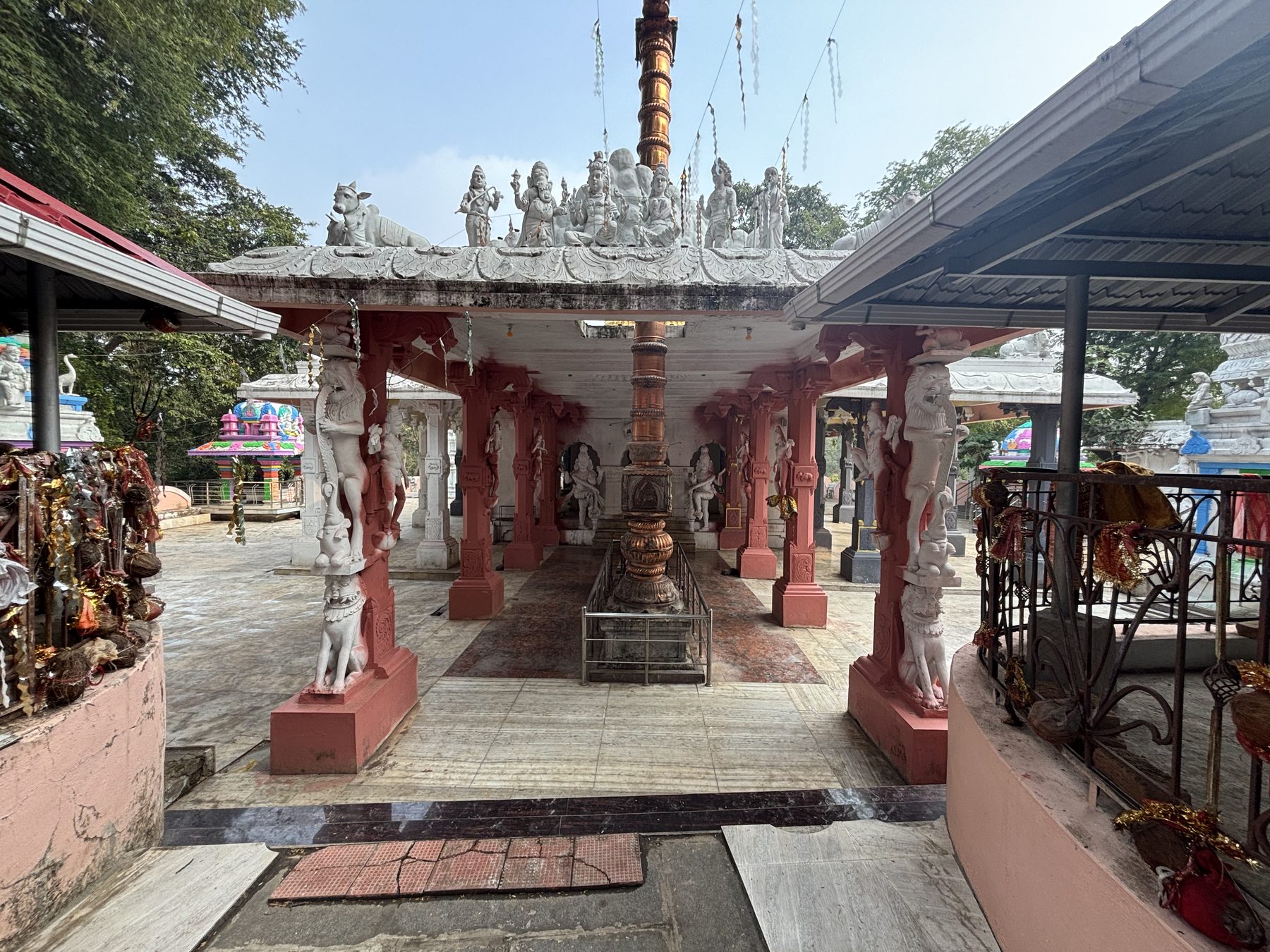 The temple sanctum