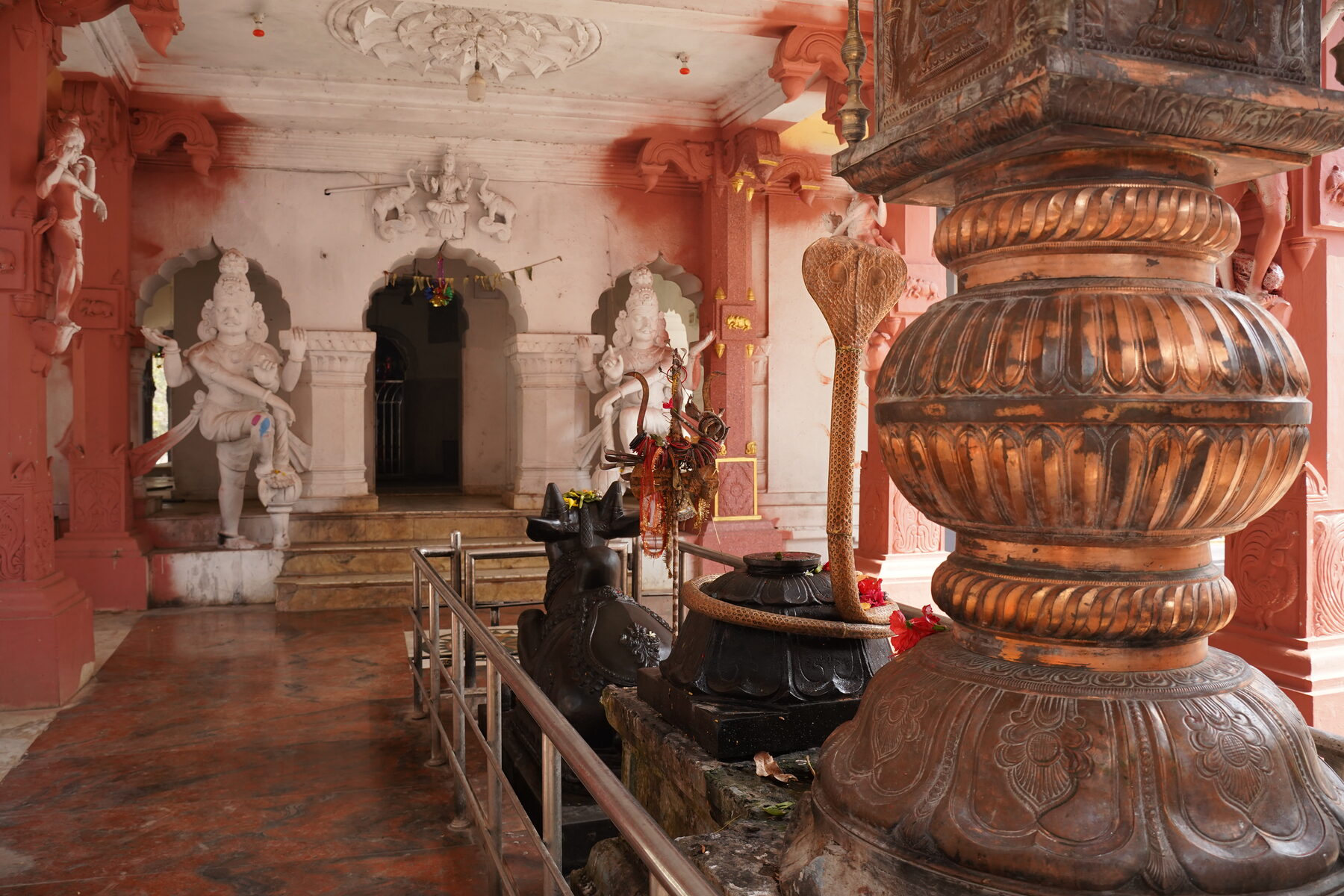 Inside the Mukteshwar Temple